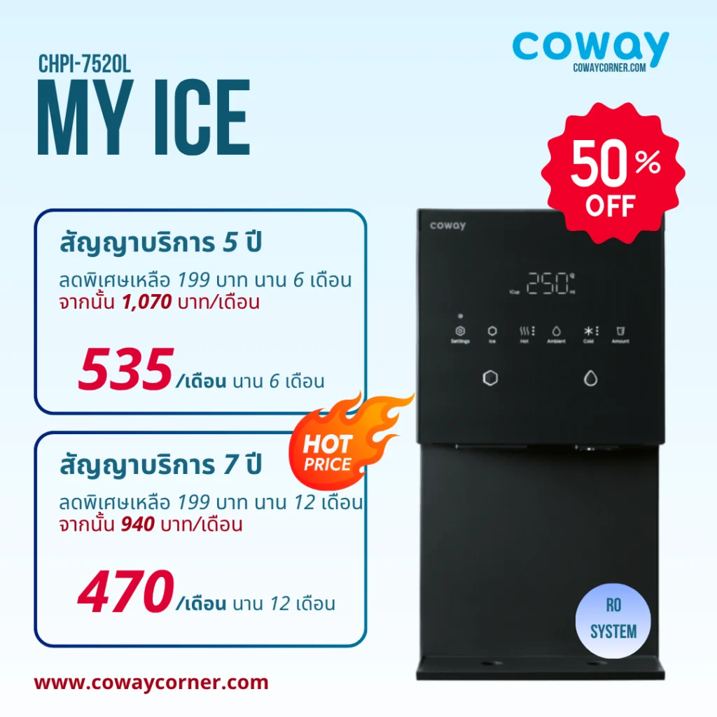 Coway-My-Ice-โปรโมชั่นลดราคา50%