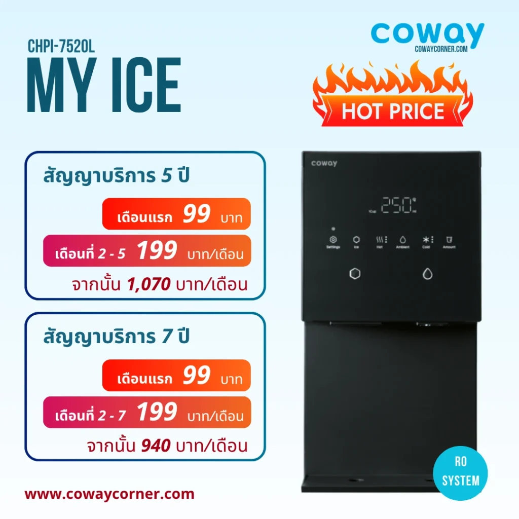 Coway-My-Ice-โปรโมชั่นลดราคา-99 บาท