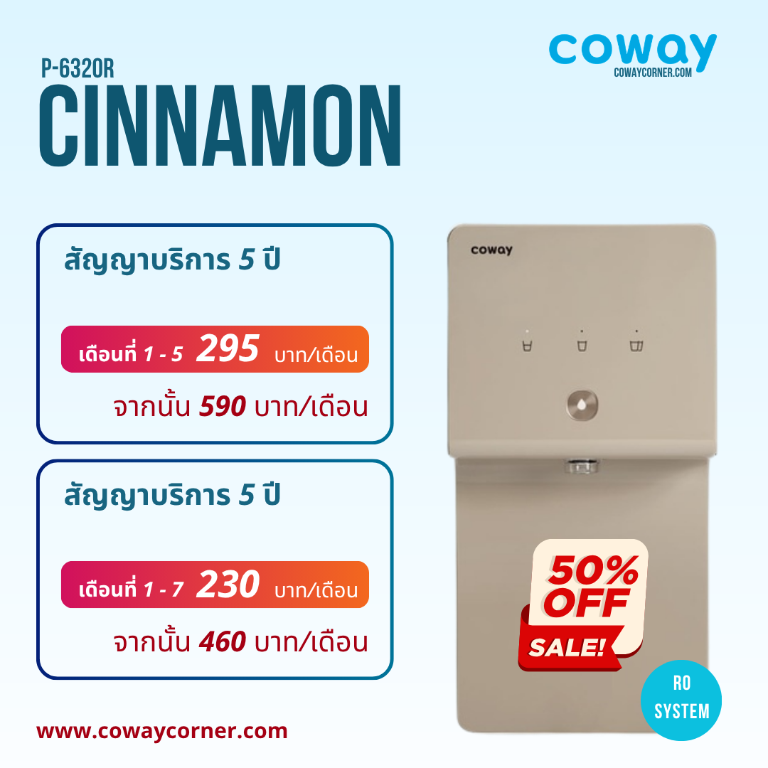 Cinnamon-โปรโมชั่นลดราคา-50%
